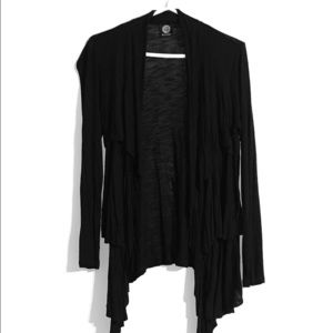 Bobeau Black Cardigan